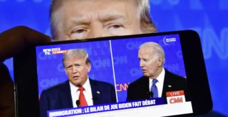Donald Trump läiski haurasta Joe Bidenia ensimmäisessä tv-väittelyssä: Avoin rajapolitiikka ja laiton maahanmuutto tuhoavat Yhdysvallat